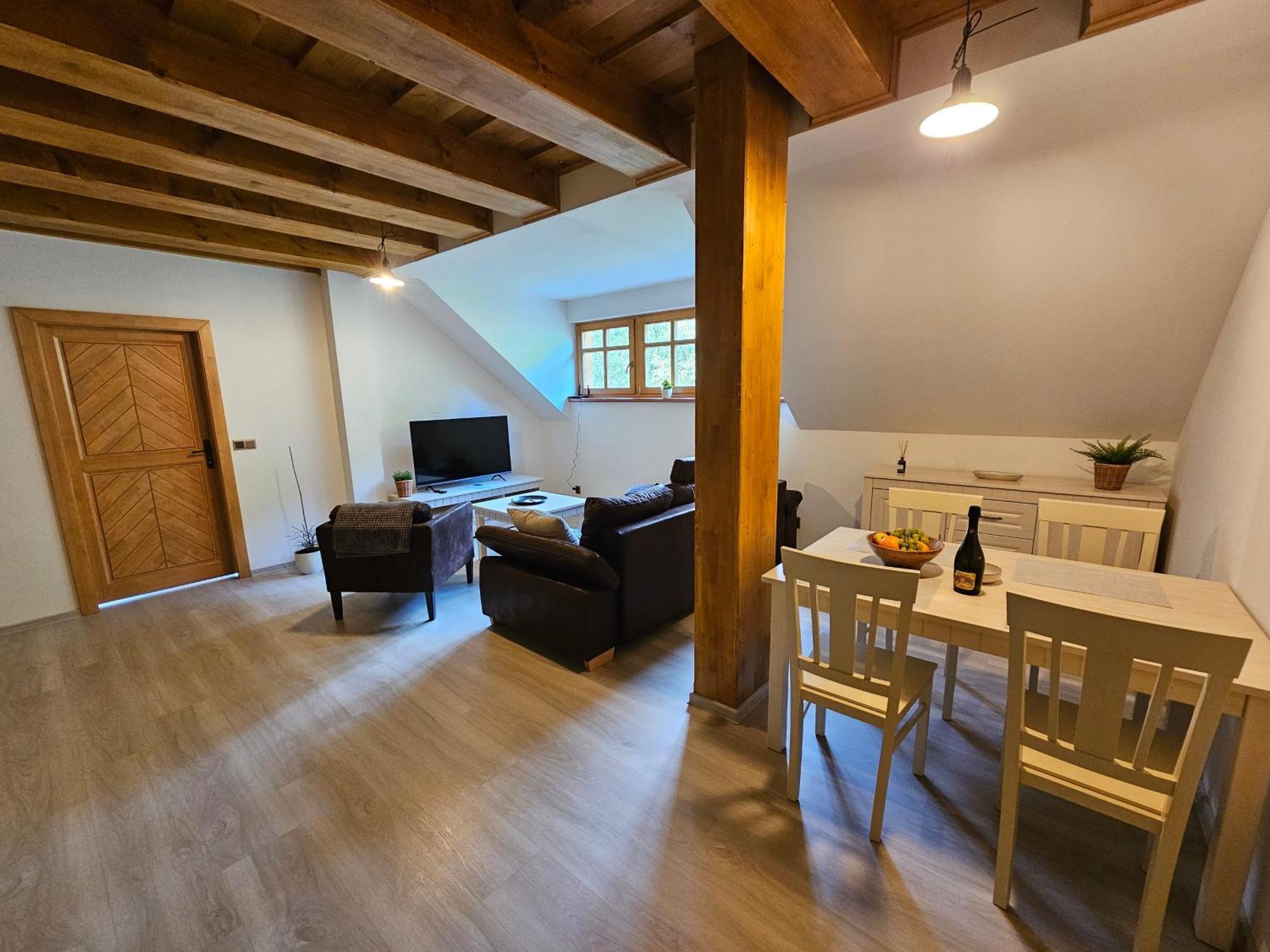 Apartmany Jezerne Velké Karlovice Cameră foto